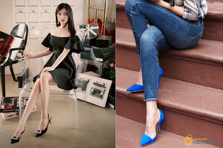 Cách phối màu giày hợp trang phục cho nàng đẹp hoàn hảo